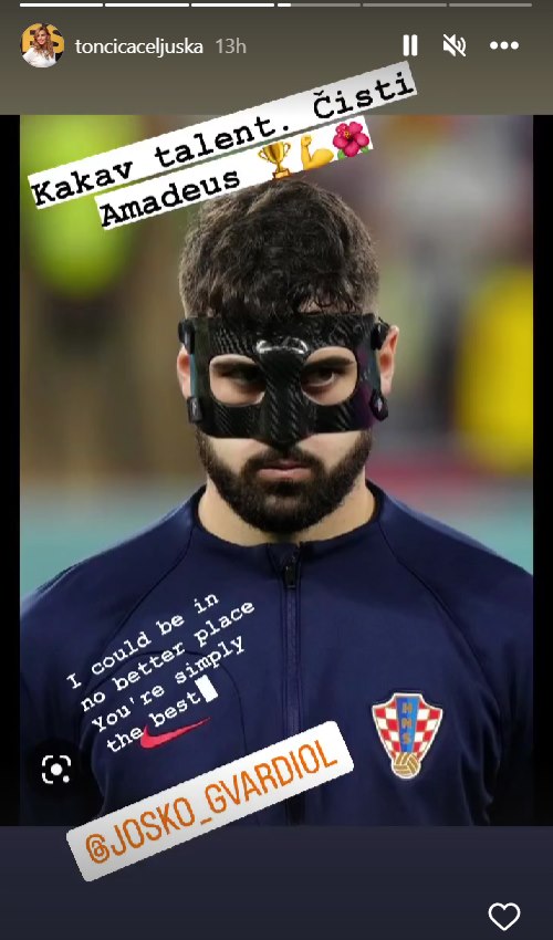 Joško Gvardiol oduševio je Tončicu Čeljusku