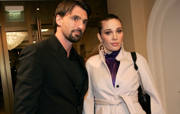 Goran Ivanišević i Tatjana Dragović 2007. godine.