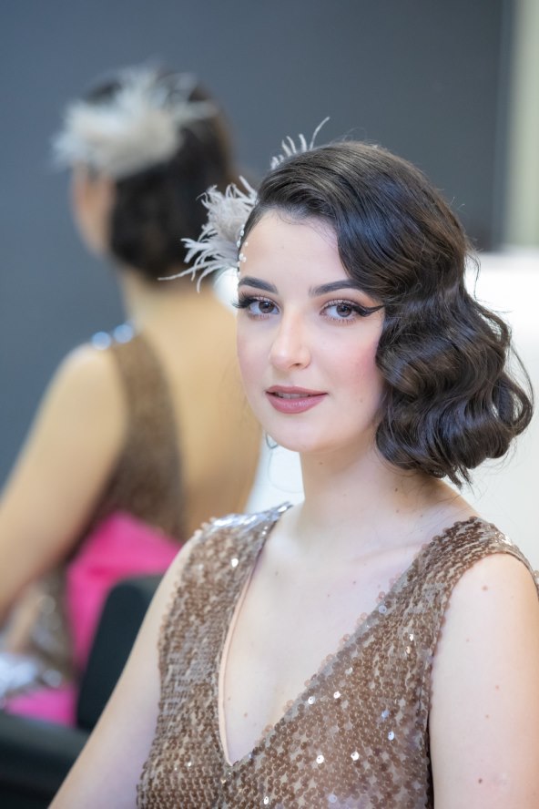 20's finger wave bila je najpopularnija frizura 20-tih godina prošlog stoljeća