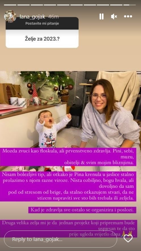 Lana Gojak odgovarala je na pitanja pratitelja