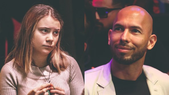Greta Thunberg i Andrew Tate