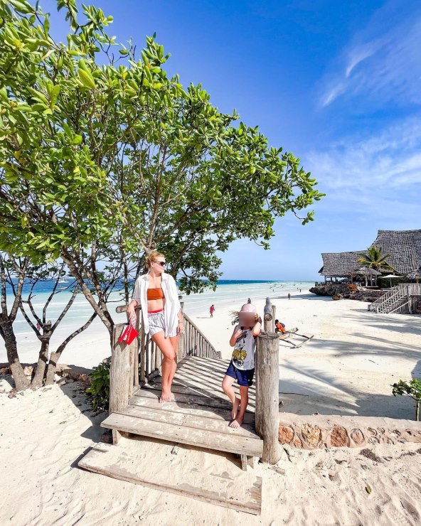 Nevena Rendeli Vejzović na Zanzibaru
