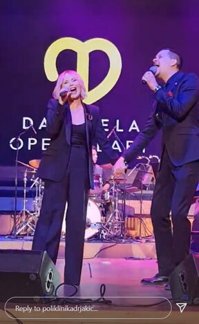 Danijela Martinović održala je koncert u dvorani Vatroslava Lisinskog