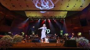 Danijela Martinović održala je koncert u dvorani Vatroslava Lisinskog