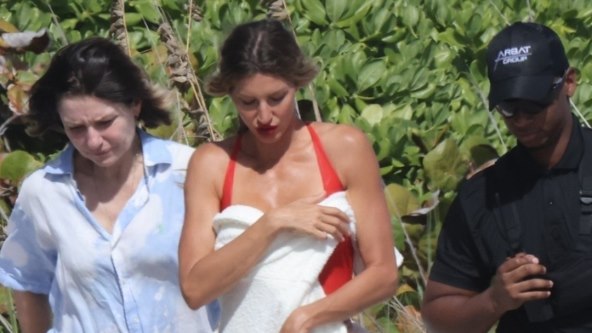 Gisele Bundchen na modnom snimanju