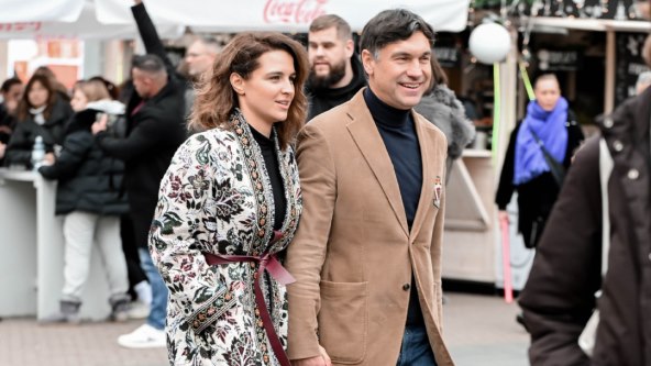 Doris Pinčić i Davor Guberović na špici za Badnjak 2022