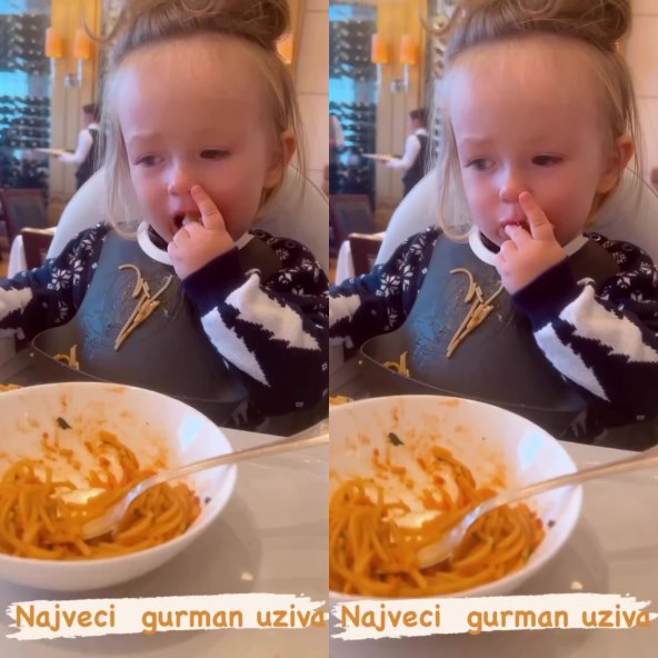 Bloom Tatarinov uživa u hrani