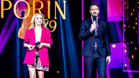 Iva Šulentić i Ivan Vukušić  na dodjeli Porina