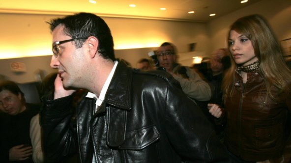 Lejla i Tarik Filipović na fotografiji iz 2007. godine