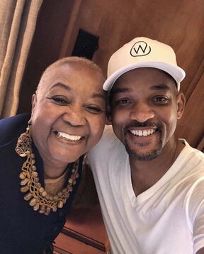 Will Smith i njegova majka Caroline Bright
