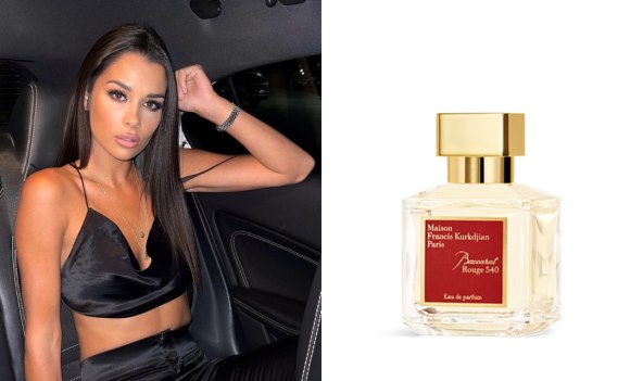 Anamaria Raič voli Baccarat Rouge 540 parfem