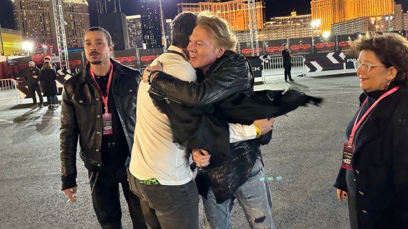 Davorin Štetner i Axl Rose družili su se u Las Vegasu