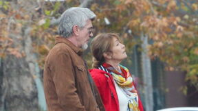 Jane Seymour i Joe Lando su snimljeni u šetnji