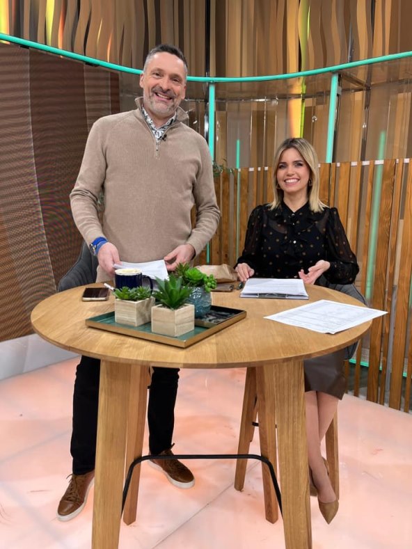 Ognjen Golubić i Maja Ciglenečki voditelji su emisije 'Dobro jutro, Hrvatska'