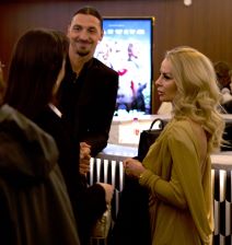 Zlatan Ibrahmovic i Helena Seger u Francuskoj