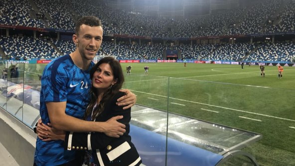 Ivan Perišić i Josipa Perišić
