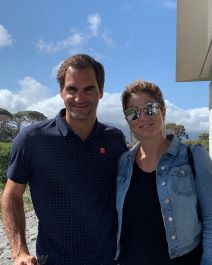 Teniski protivnici Roger Federer i Lleyton Hewitt mogli bi postati obitelj
