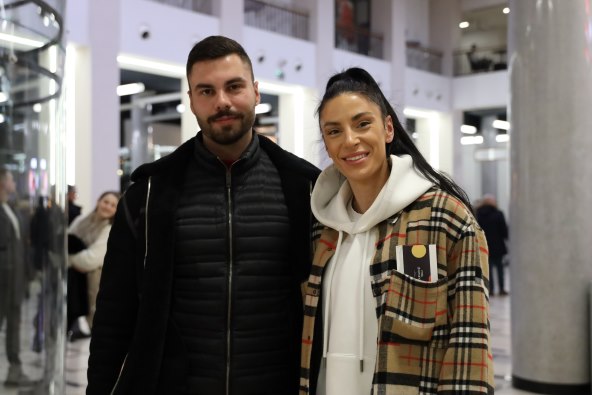 Ivana Vuleta sa suprugom Markom.