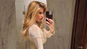 Renata Lovrincevic Buljan u uskoj haljini s dekolteom