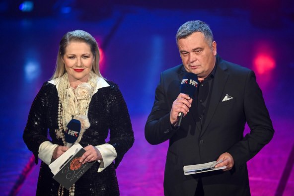 Barbara Kolar i Duško Ćurlić su poznati hrvatski voditelji