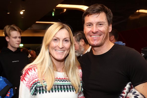 Janica Kostelic na premijeri filma Ivice Kostelica