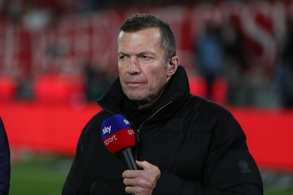 Lothar Matthaus na utakmici Hrvatska Albanija