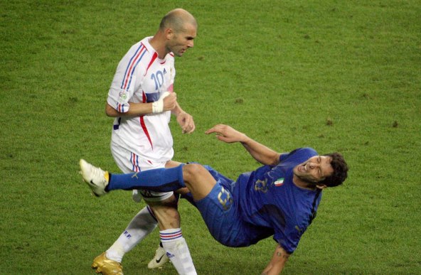 Zinedine Zidane i Marco Materazzi