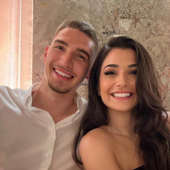 Dominik Kuzmanović i njegova djevojka Kim Norma Müller