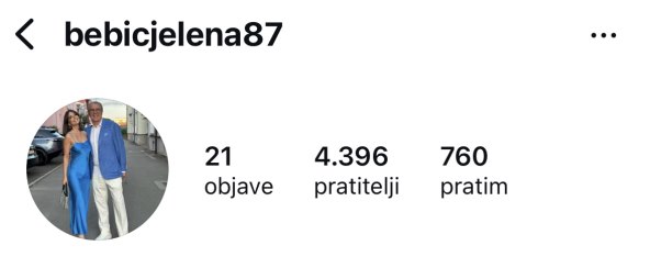 Jelena Planinić promijenila ime na Instagramu