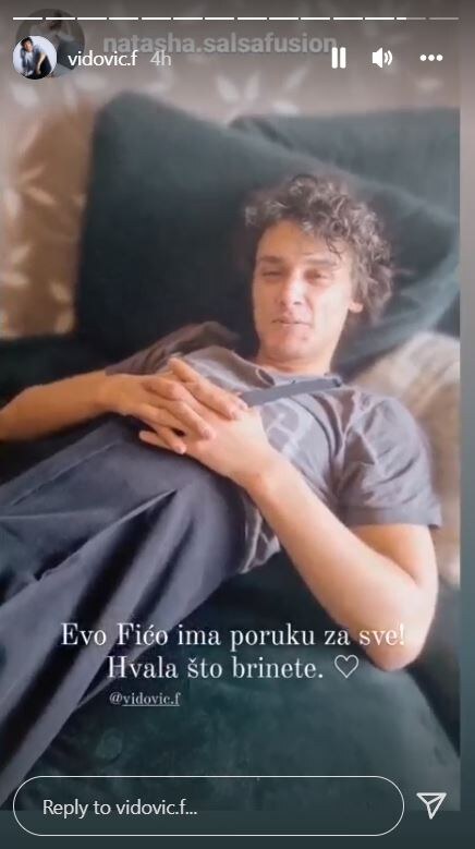 Filip Vidović se javio nakon ozljede u showu Ples sa zvijezdama