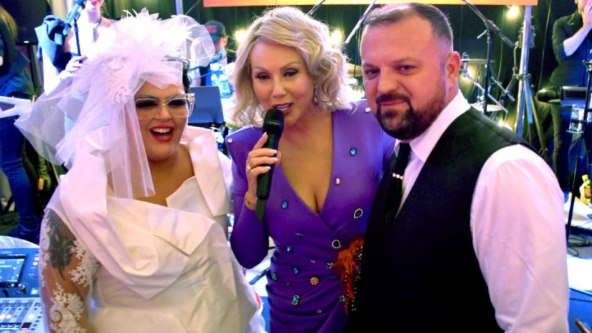 Lepa Brena na svadbi Martine Ravlic i Darka Marijanovica