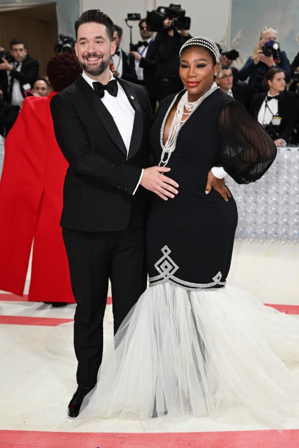Serena Williams i Alexis Ohanian na Met Gali 2023. godine