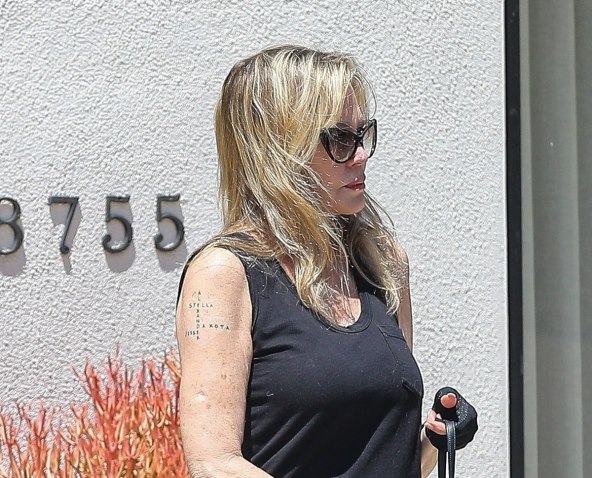 Melanie Griffith uklonila tetovažu posvećenu mužu