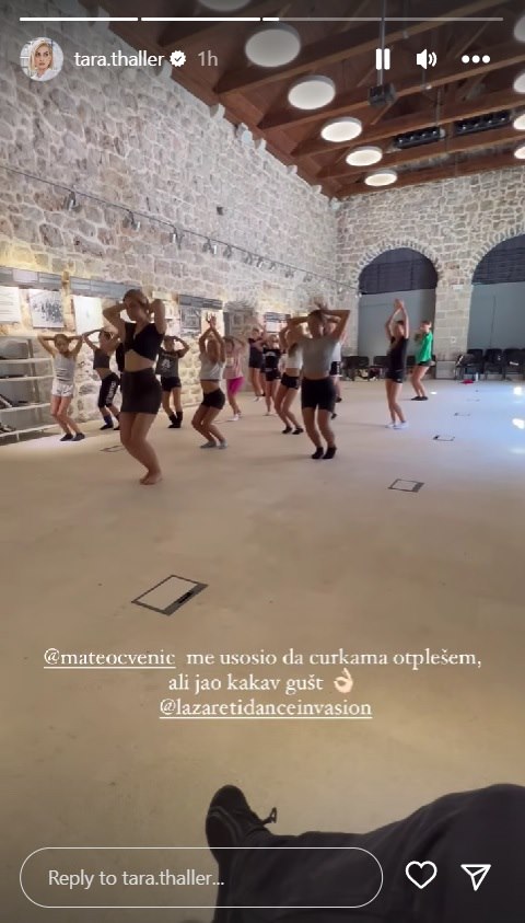 Tara Thaller i Mateo Cvenić zajedno u Senju