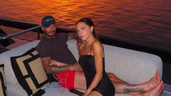 David Beckham i Victoria Beckham u Hrvatskoj