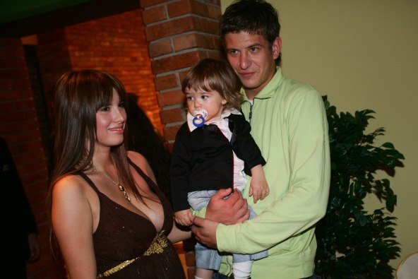 Nives Celzijus i Dino Drpić na otvorenju Latino cluba 2007. godine