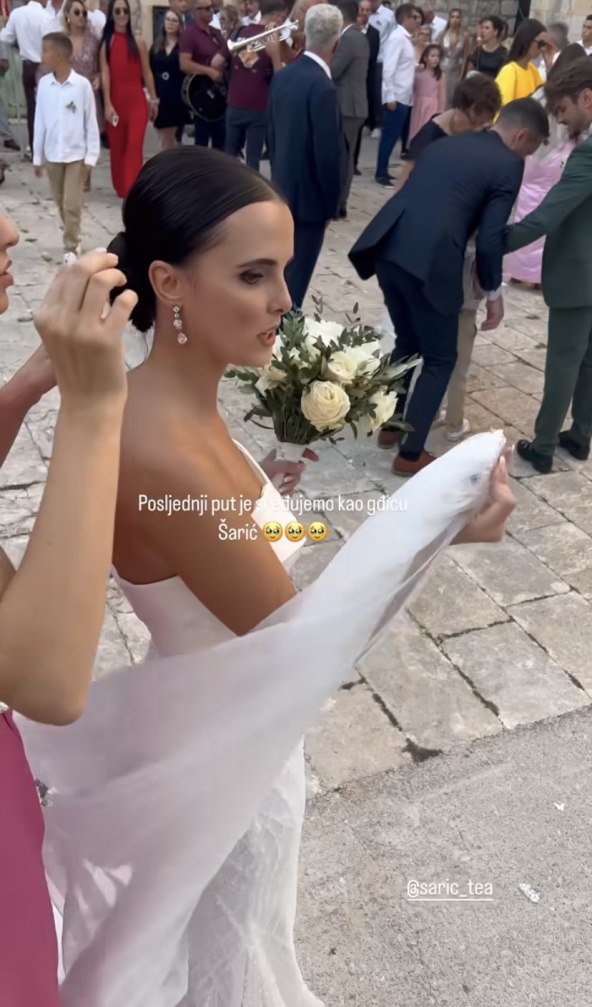 Dino Petrić i Tea Šarić vjenčanje.