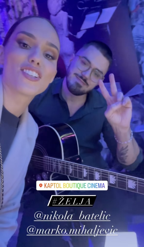 Franka Batelić pozirala s bratom Nikolom