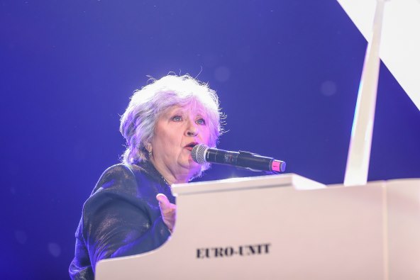 Meri Cetinić na domoljubnom koncertu.