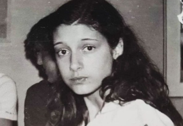 Doris Dragović mlada.