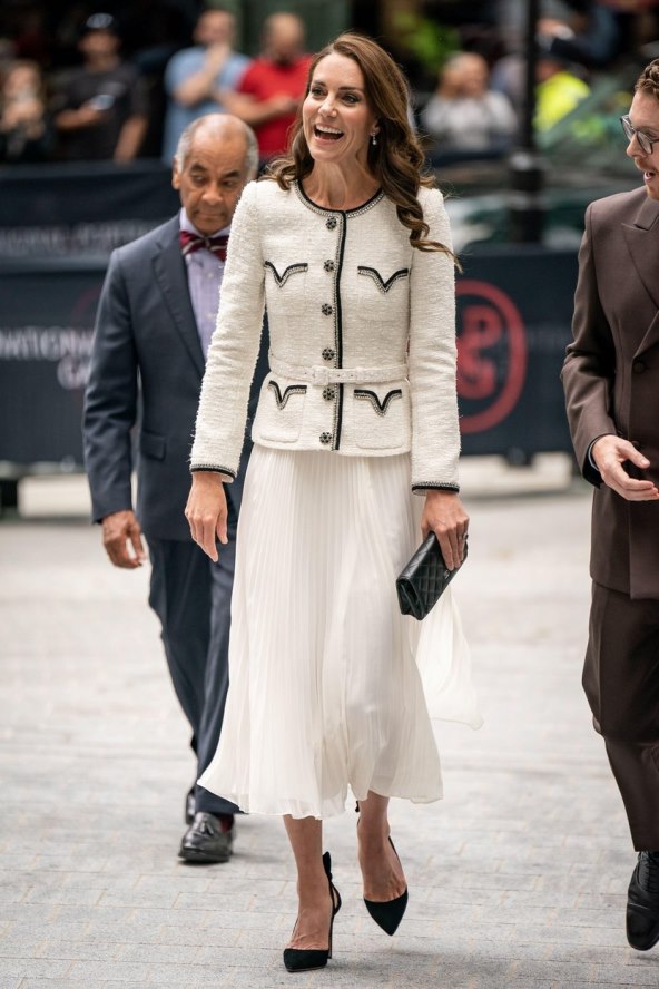 Kate Middleton u Self portrait haljini