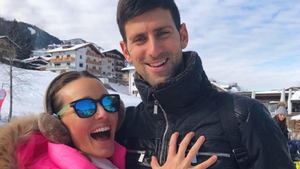 Jelena i Novak Đoković