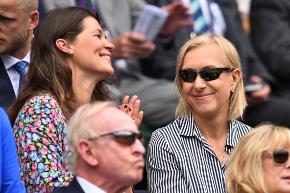 Martina Navratilova i Julia Lemigova