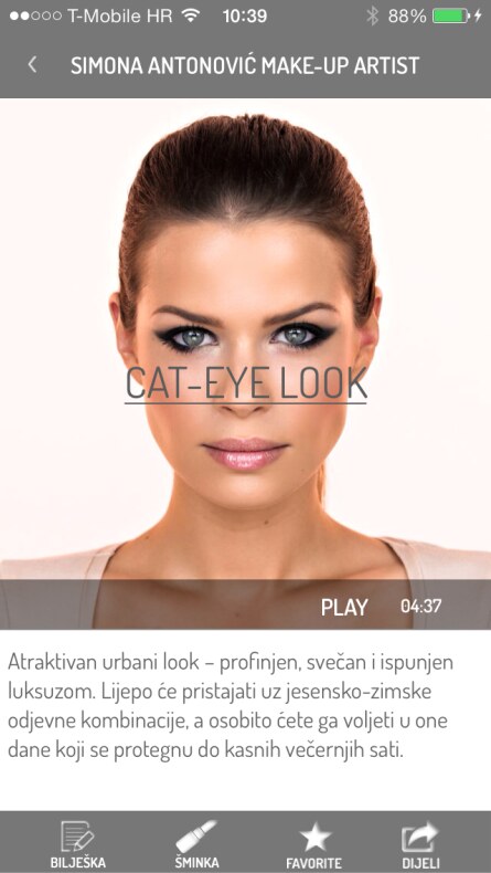Lansirana nova aplikacija 'Make-up tutorials by Simona'
