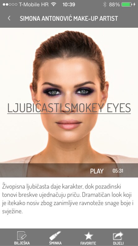 Lansirana nova aplikacija 'Make-up tutorials by Simona'