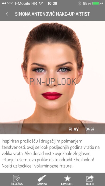 Lansirana nova aplikacija 'Make-up tutorials by Simona'