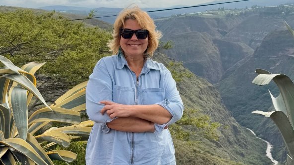 Karmela Vukov Colić na putovanju u Južnoj Americi