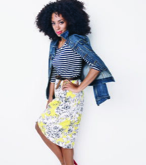 Hipsterica Solange Knowles za Madewell