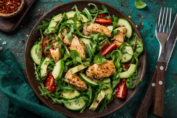 Brza salata od piletine za mršavljenje