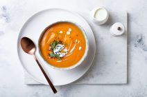 Krem juha od pečene mrkve